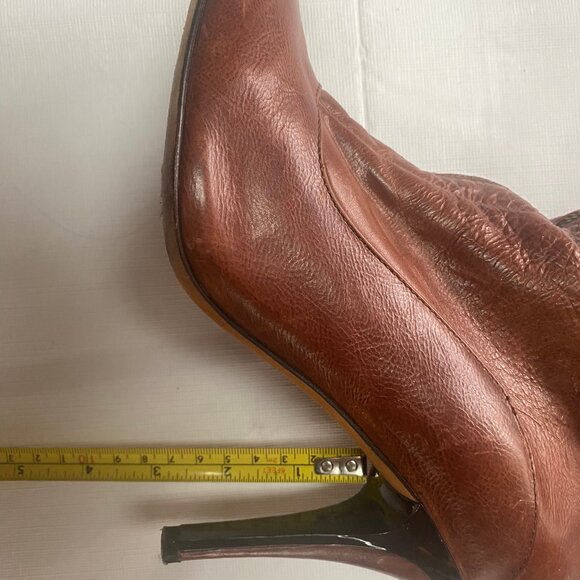 Vero Cuoio, High heel, Zipper detail Tall boots, size EURO 38.5, US 8 - Picture 5 of 5